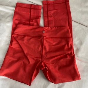 Lululemon wunder under capris